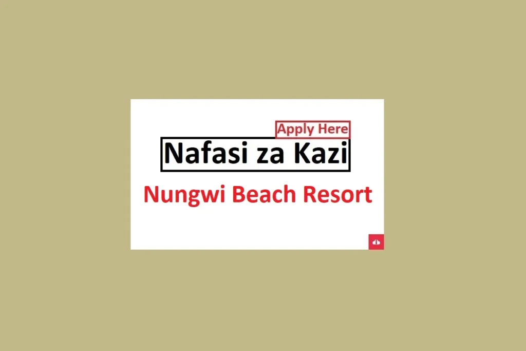 Guest Relations Team Leader Jobs at Nungwi Beach Resort 2024