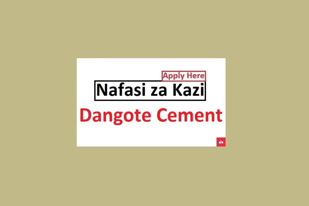 IT Officer Jobs at Dangote Cement Tanzania 2024