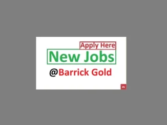 3 Job Vacancies at Barrick Gold Corporation 2024