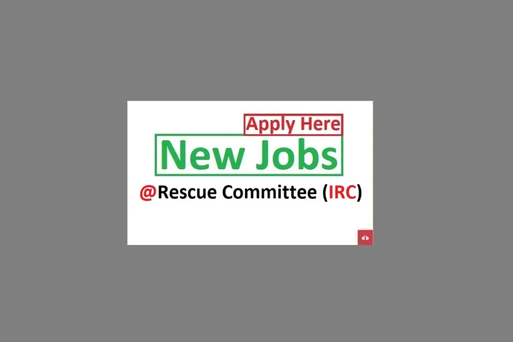 Education Officer Job Vacancies at IRC July 2024