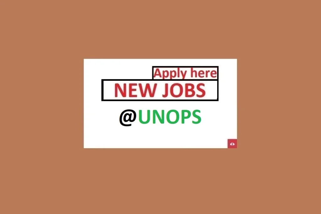 Ethics Advisor Job Vacancies at UNOPS July 2024