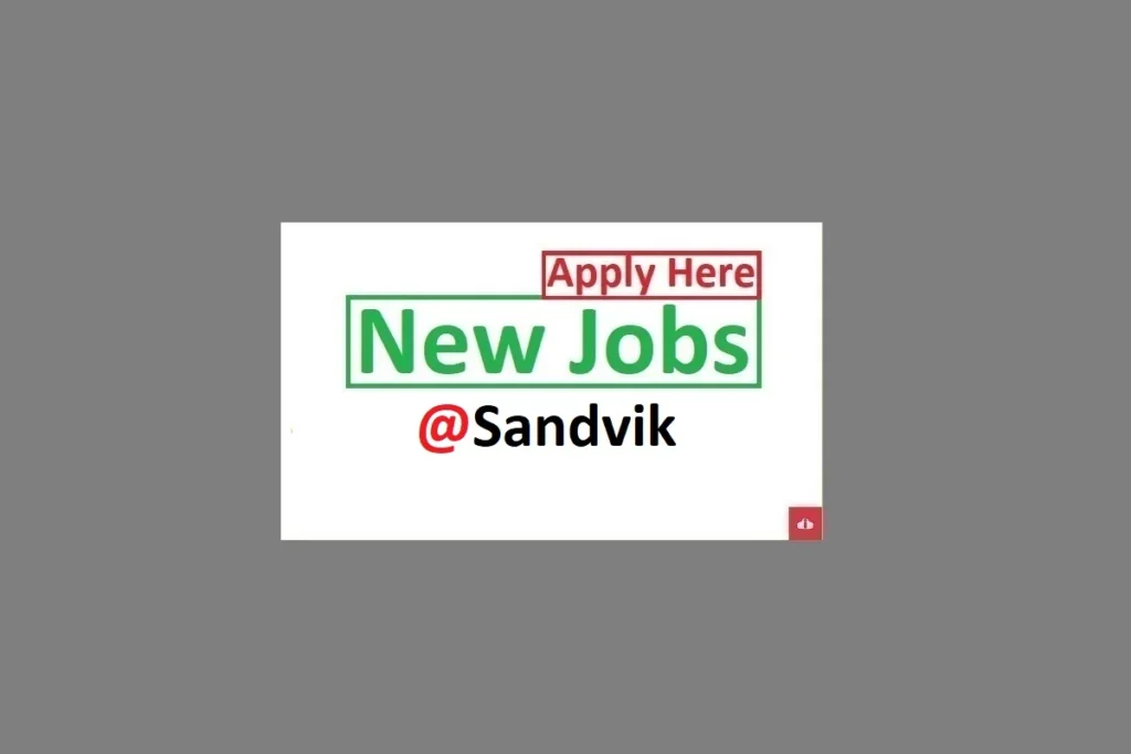 HR Officer Job Vacancy at Sandvik July 2024