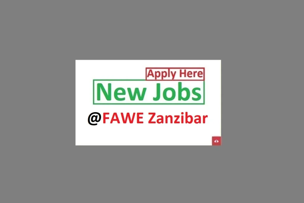  Human Resource Associate Job Vacancy at Fawe Zanzibar 2024