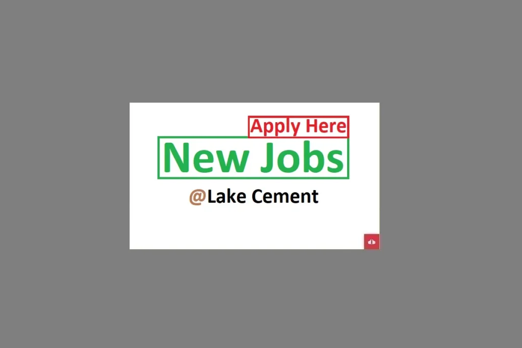 Mining Engineer Job Vacancy at Lake Cement Ltd July 2024 