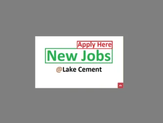 Mining Engineer Job Vacancy at Lake Cement Ltd July 2024