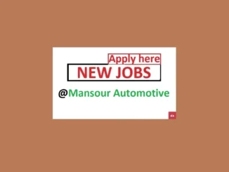 Supply Chain Specialist Job Vacancy at Mansour July 2024