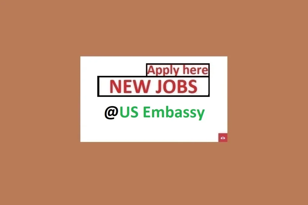 Chauffeur Job Vacancy at US Embassy Tanzania 2024