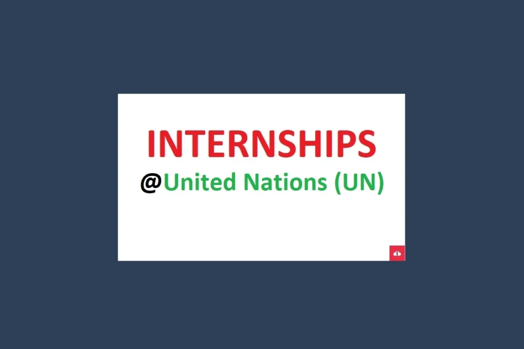 Legal Internship Job Vacancies at United Nations August 2024