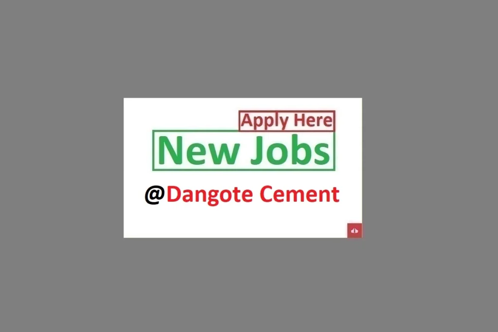 Mechanical Engineer Job Vacancies at Dangote Cement 2024