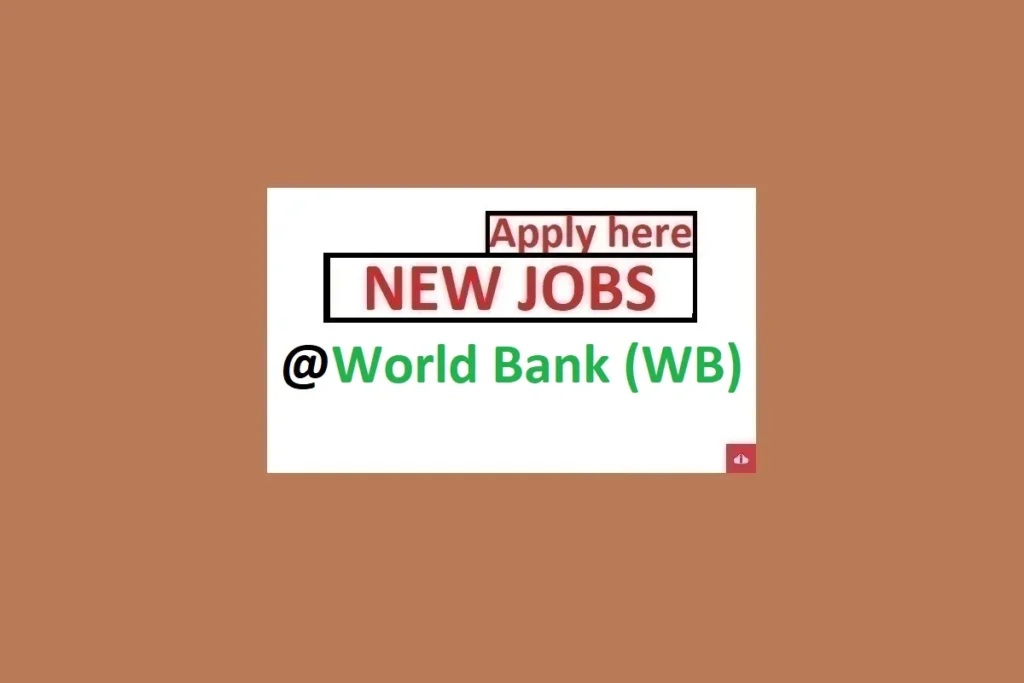 Transport Analyst Job Vacancies at World Bank 2024